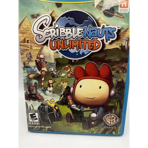 Scribblenauts Unlimited (Nintendo Wii U, 2012) Complete - Picture 2 of 8